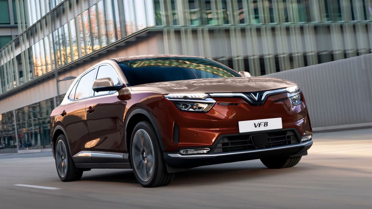 Xe điện VinFast VF8 tại Hà Nội