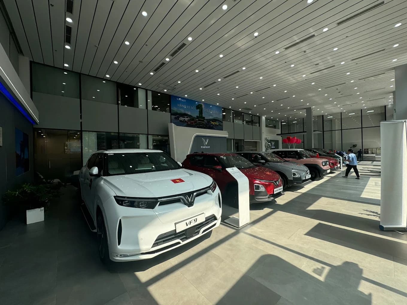Các dòng xe VinFast đang phân phối tại showroom